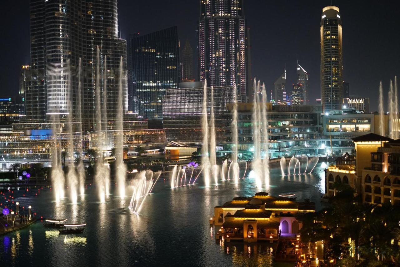 Elite Royal Apartment - Full Burj Khalifa & Fountain View - Ruby Дубай Екстериор снимка