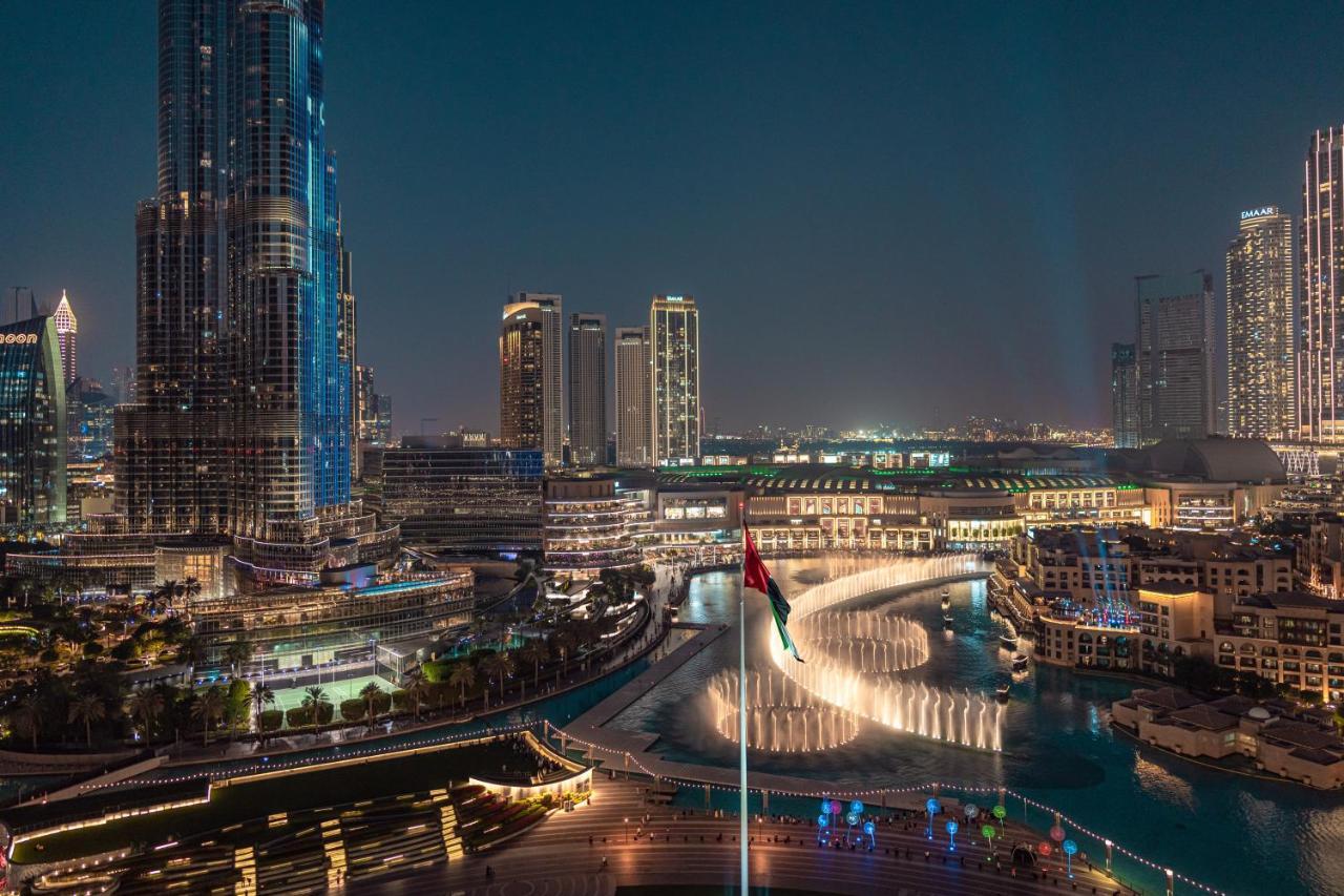 Elite Royal Apartment - Full Burj Khalifa & Fountain View - Ruby Дубай Екстериор снимка